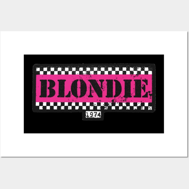 BLONDIE 1974 Wall Art by BibirNDower77